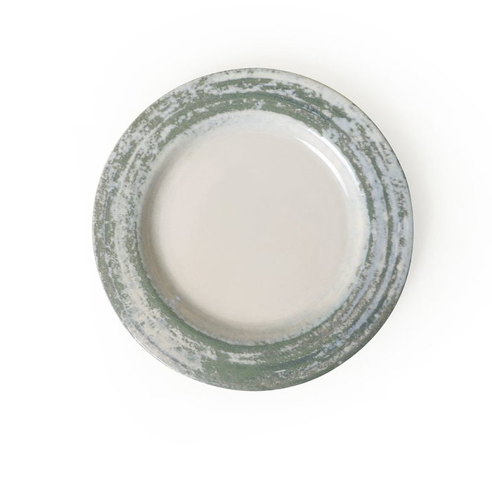 Hermia Juego de Cena de 24 Piezas Crema y Verde Hermia Juego de Cena de 24 Piezas Crema y Verde